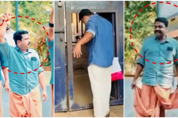 അച്ഛന് സുഖമില്ലെന്ന് പറഞ്ഞു അടിയന്തര പരോളിലിറങ്ങിയ പ്രതി ,പരോൾ ചട്ടം ലംഘിച്ച് സിപിഎം പ്രകടനത്തിൽ പങ്കെടുത്തു